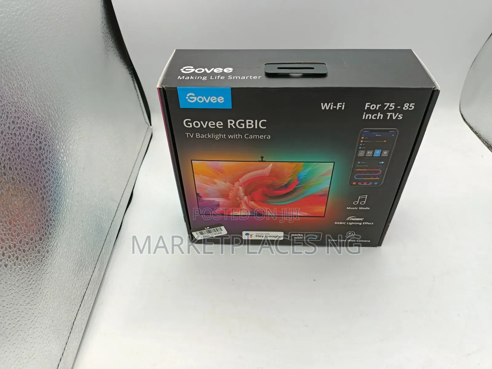 Govee RGBIC TV Back Light With Camera
