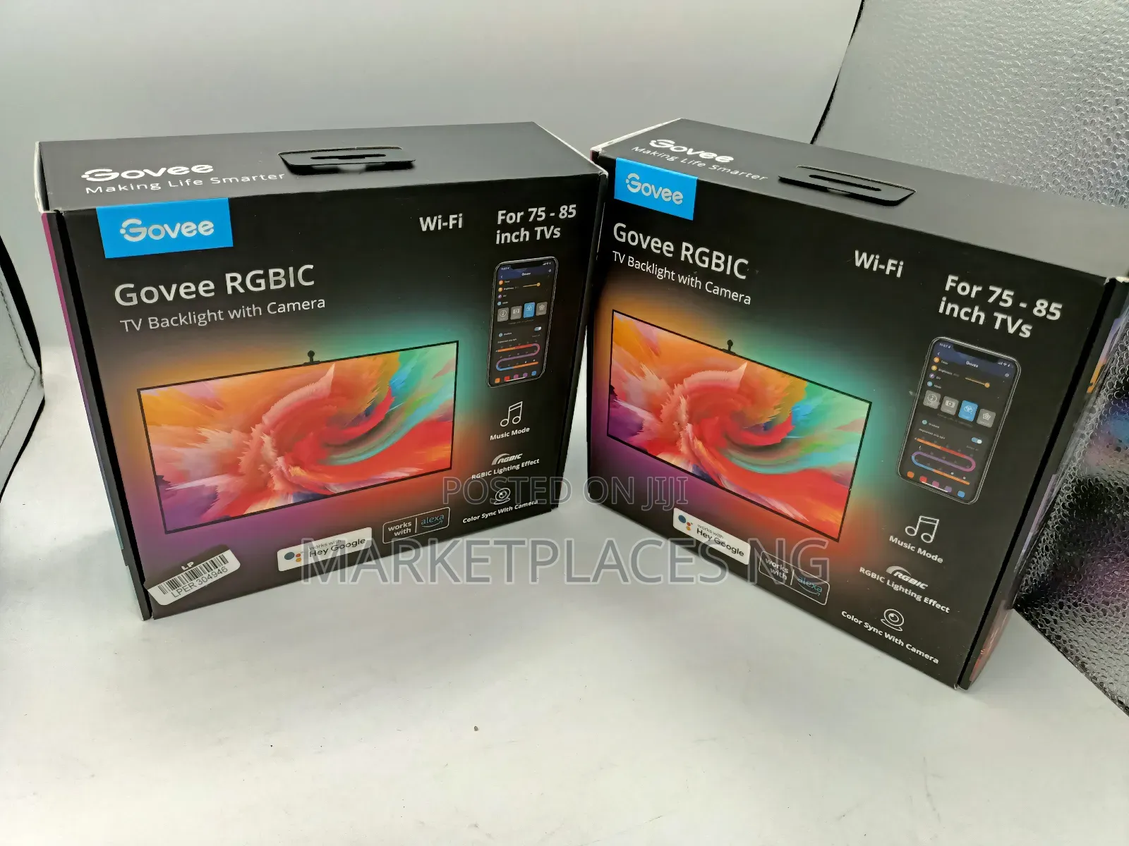 Govee RGBIC TV Back Light With Camera