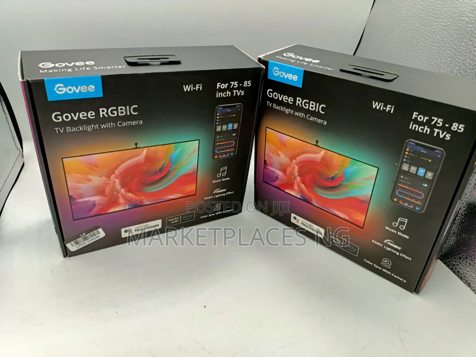 Govee RGBIC TV Back Light With Camera