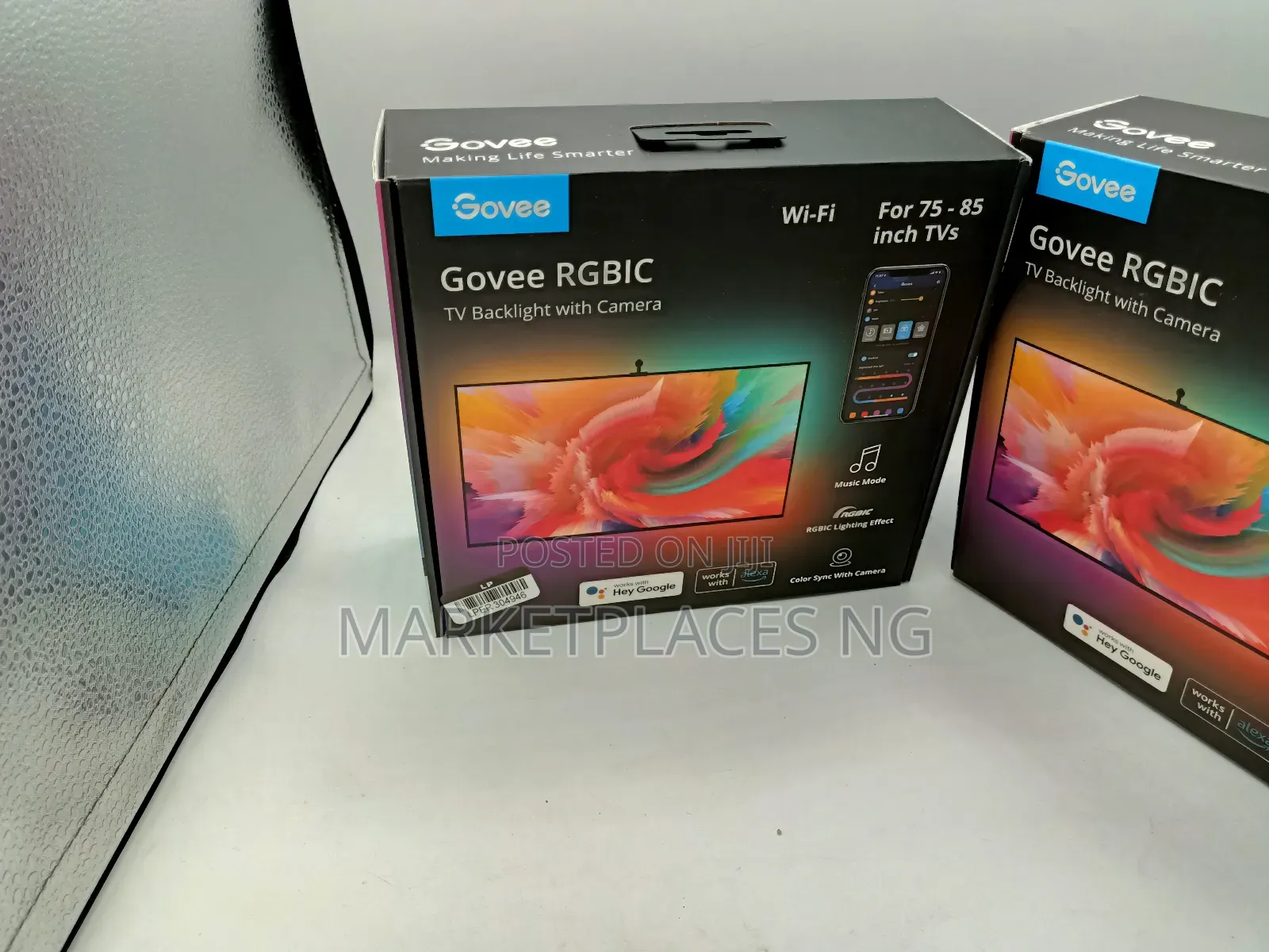 Govee RGBIC TV Back Light With Camera