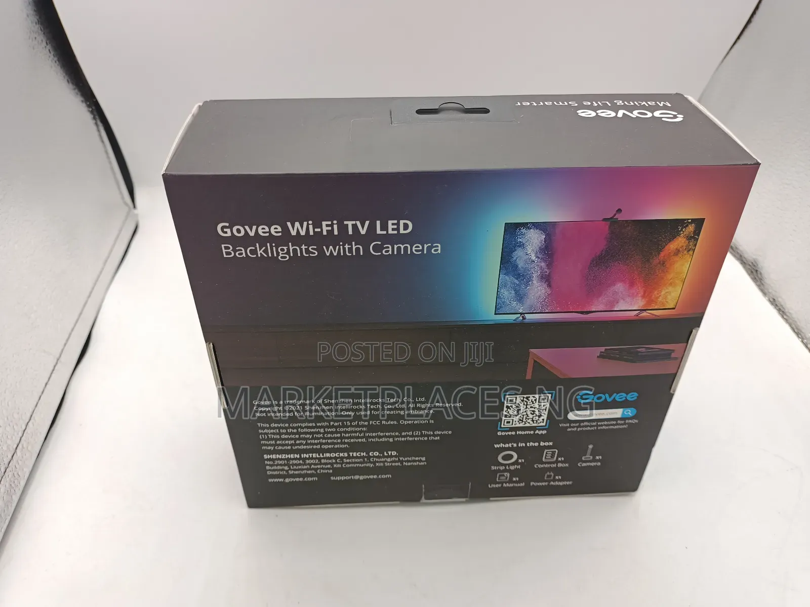 Govee RGBIC TV Back Light With Camera