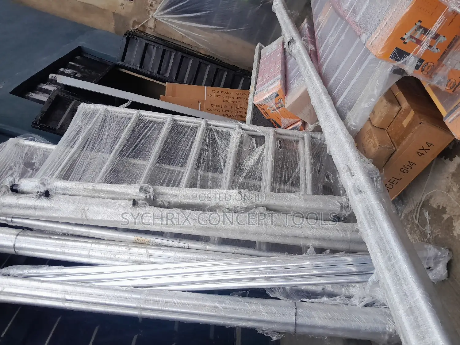 Aluminium Scaffolding Foreign Ladder 6mtrs