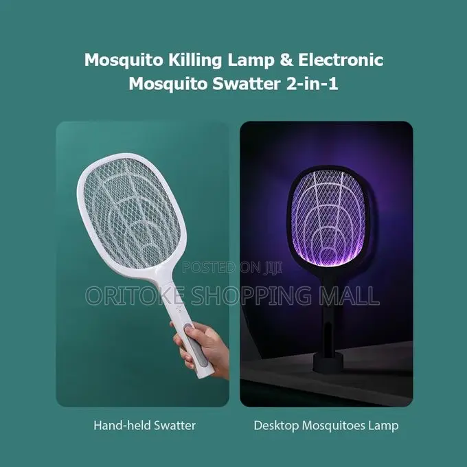 Portable Electric Shock Mosquito Killer Lamp