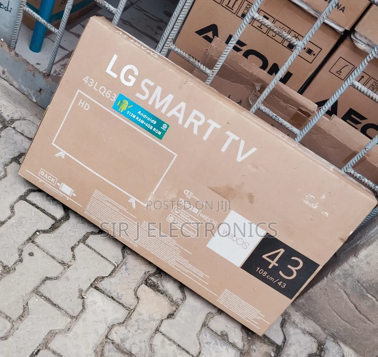 43" LG Smart UHD TELEVISION+ Netflix+ Youtube+ Warranty