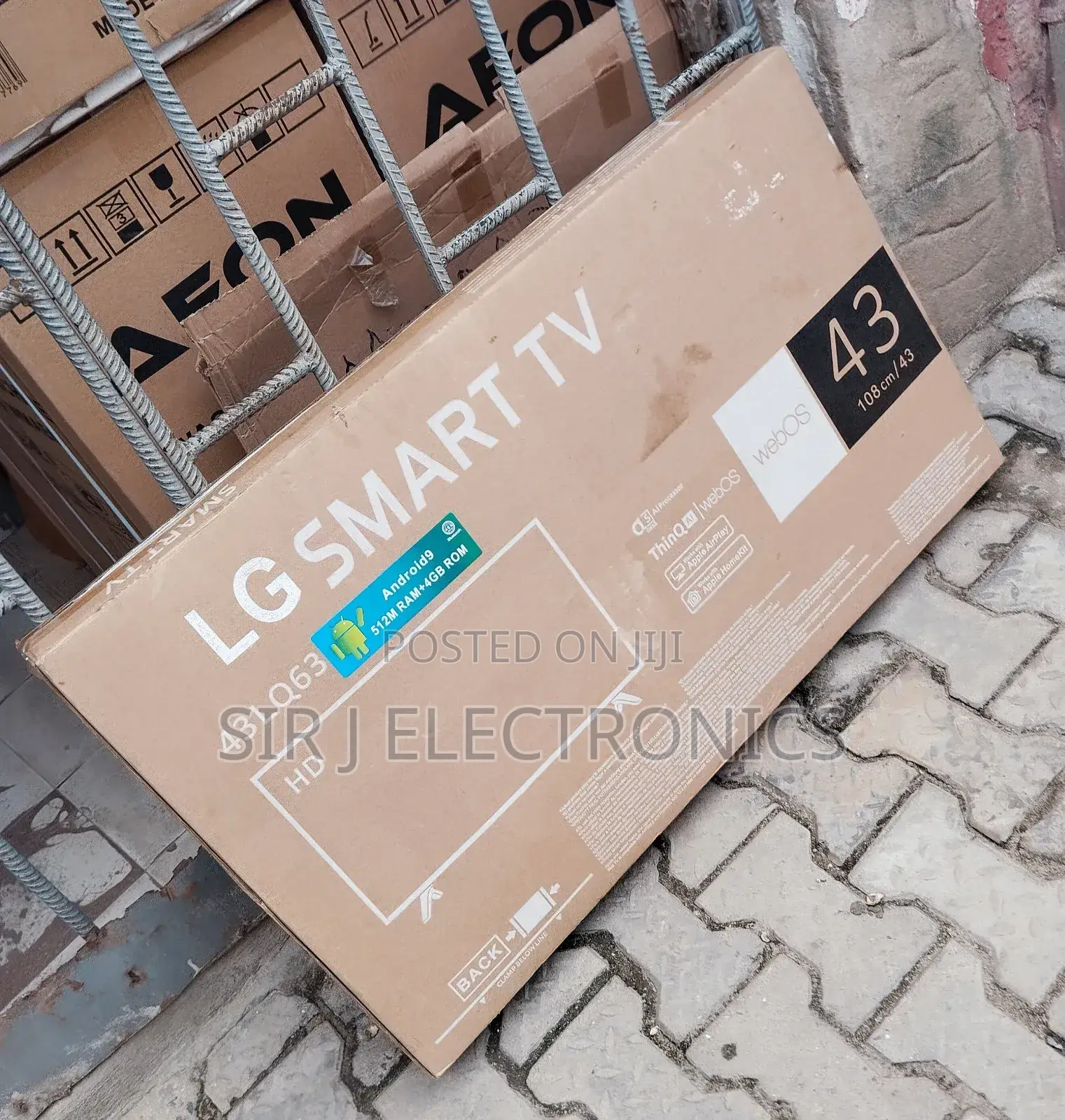 Brand New LG 43" Smart UHD TELEVISION + NETFLIX + Youtube