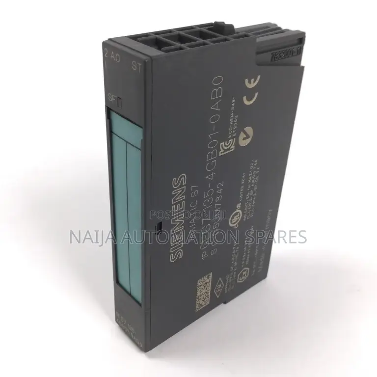 Siemens Plastic 6es7135-4gb01-0ab0 Analog Module