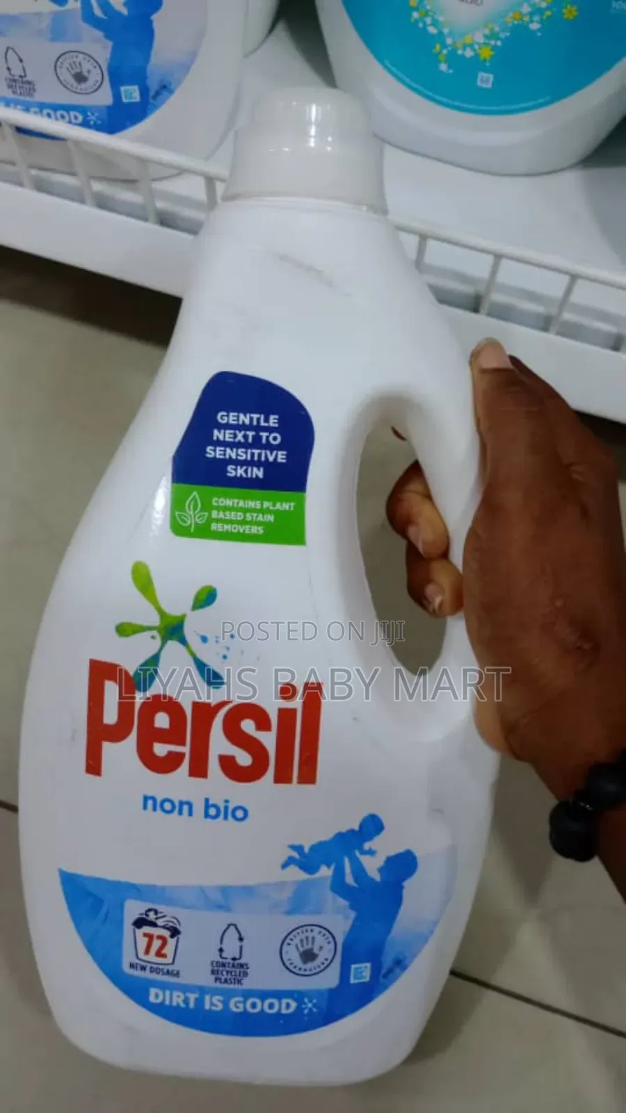 Persil Non Bio Laundry Washing Liquid Detergent 72 Washes