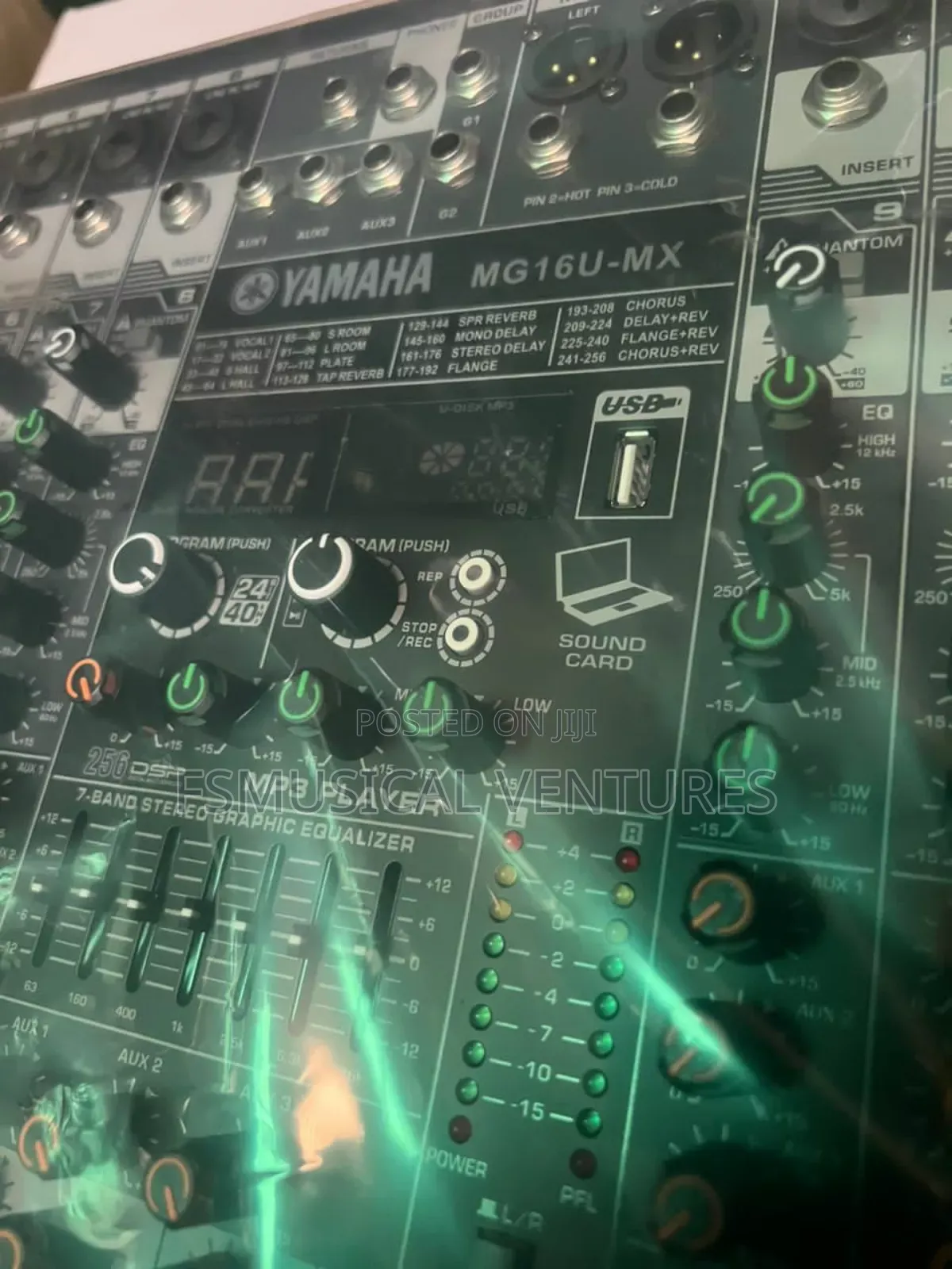 YAMAHA MG16U-MX 16 Channels Mixer