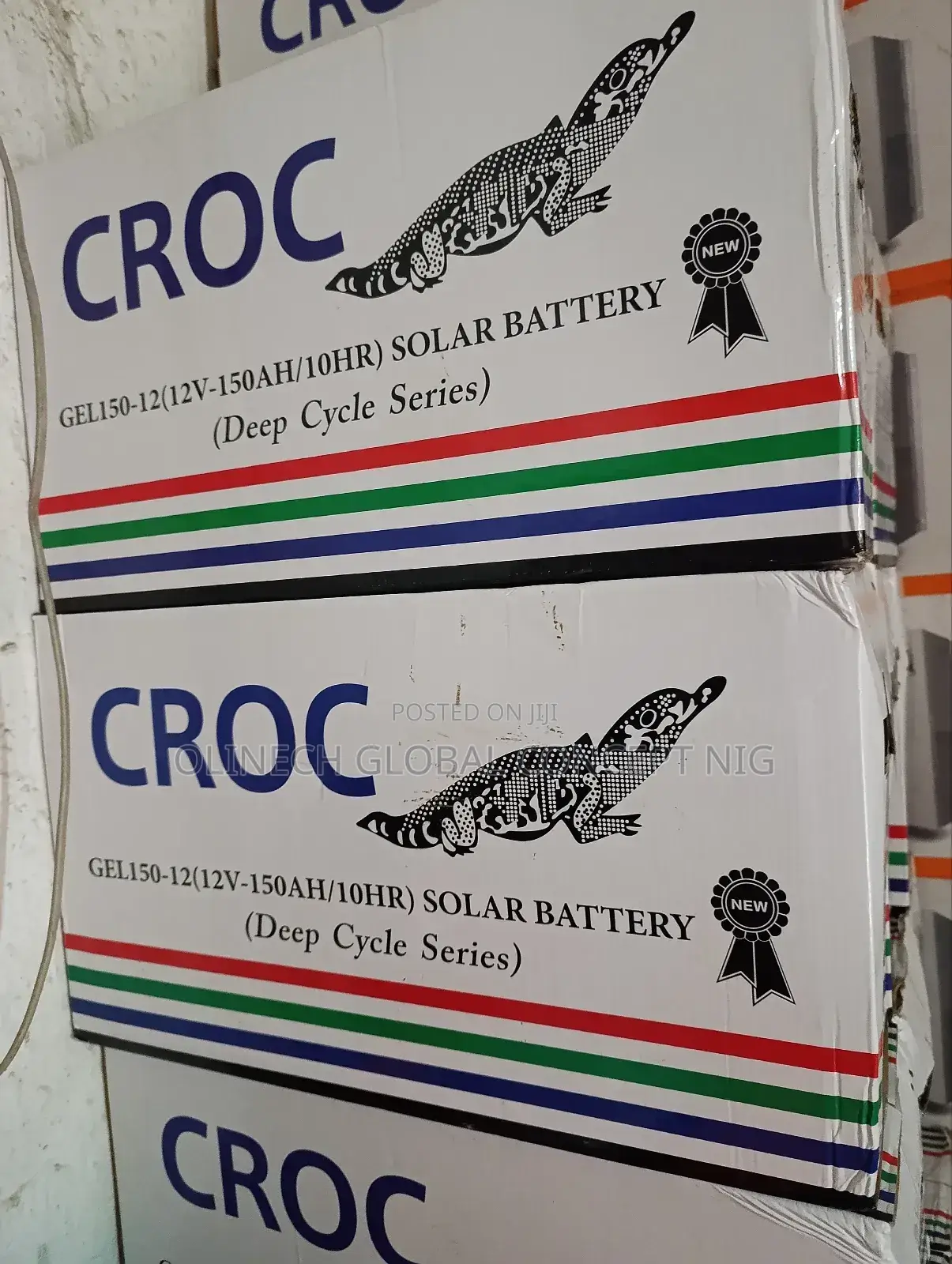 12v. 150ah Croc Dry Cell Battery