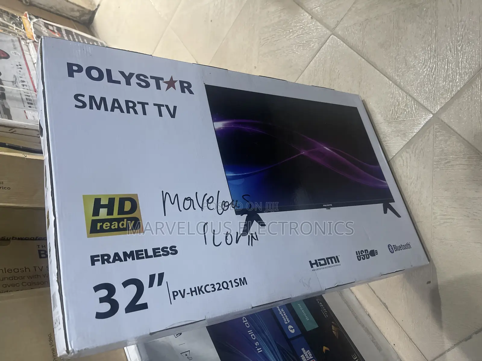 Brand New Polystar Full Framless Full HD Smart Television