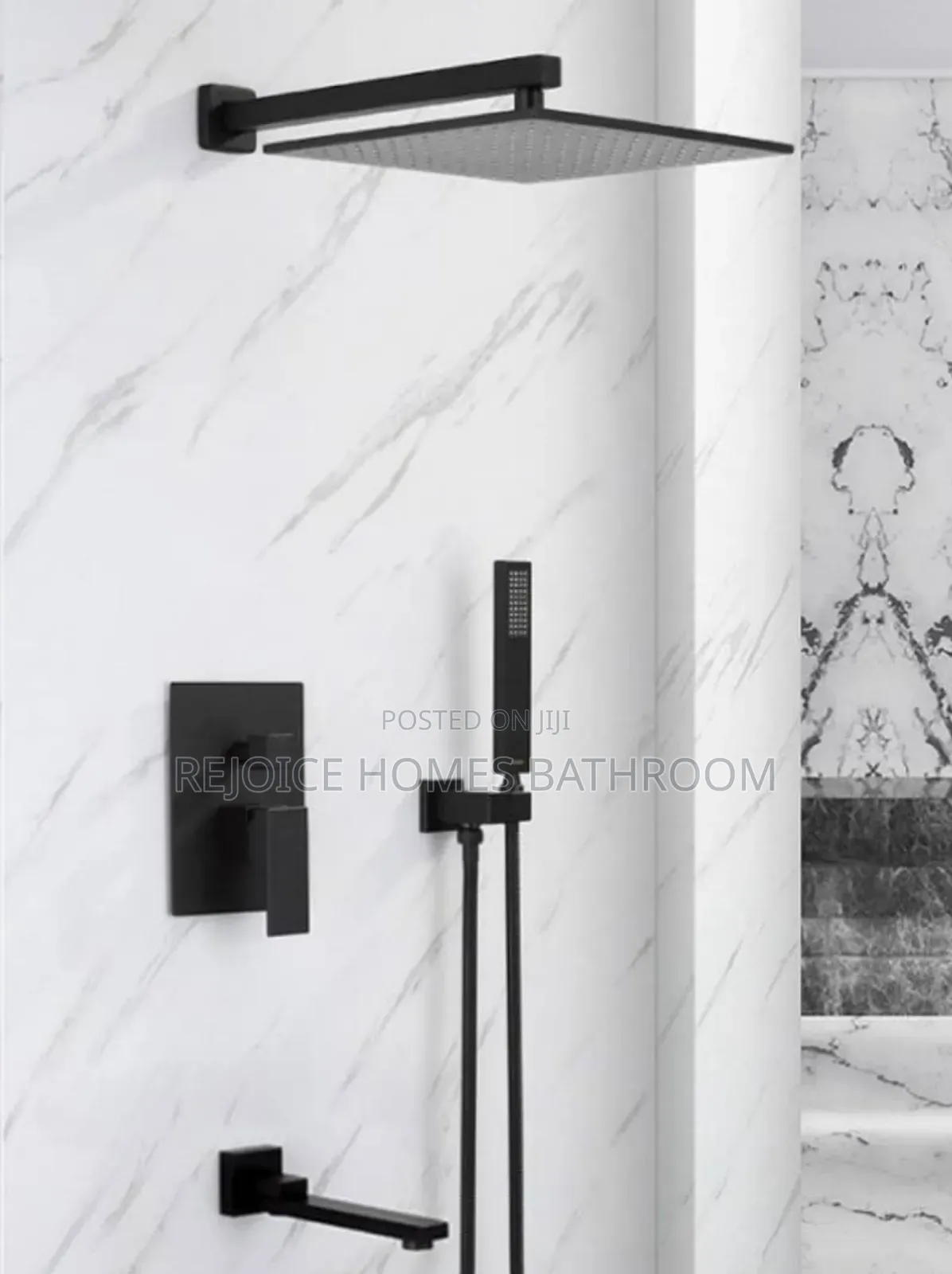 Black Condict Shower 5 Ways