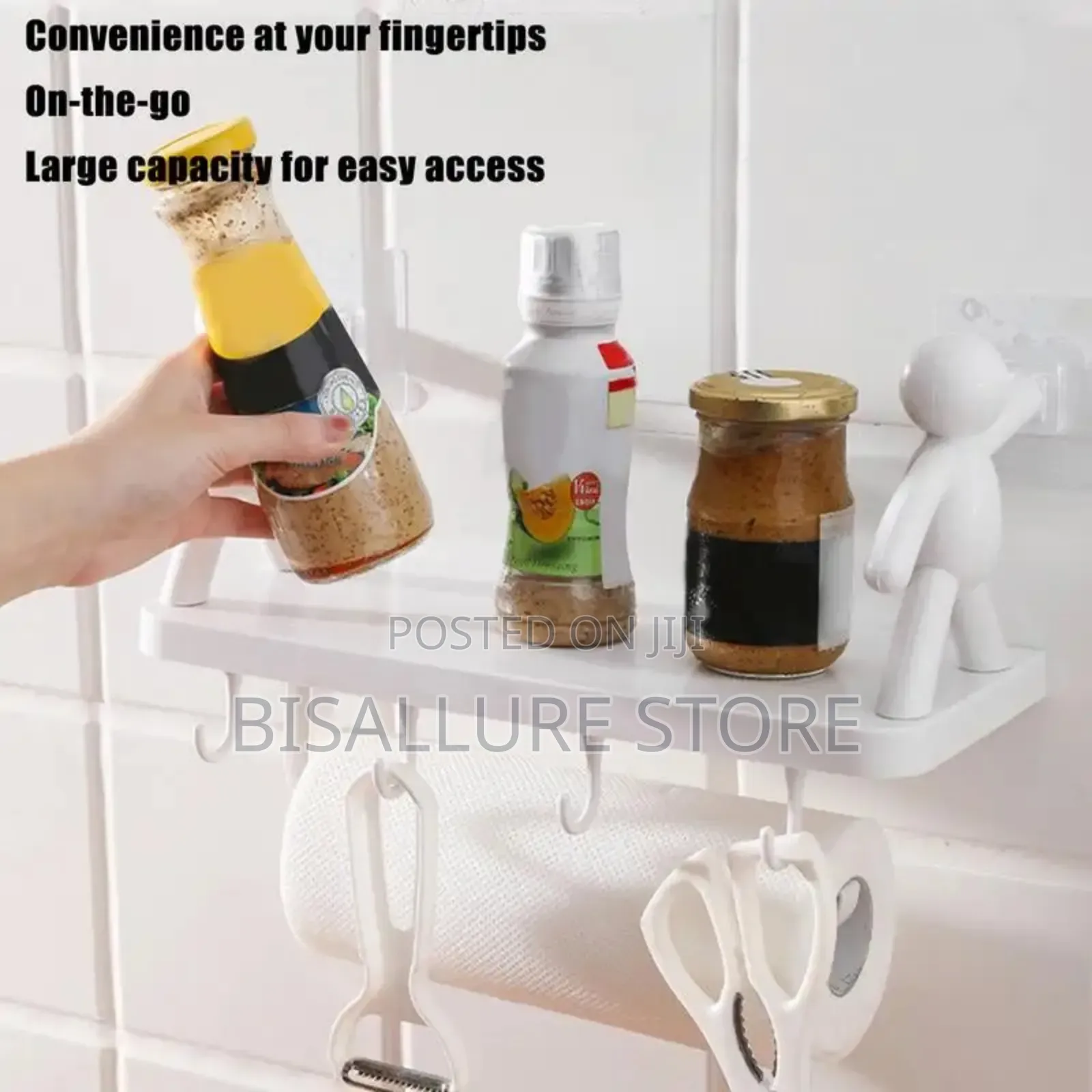 Adhesive Wall Mounted Storage Rack