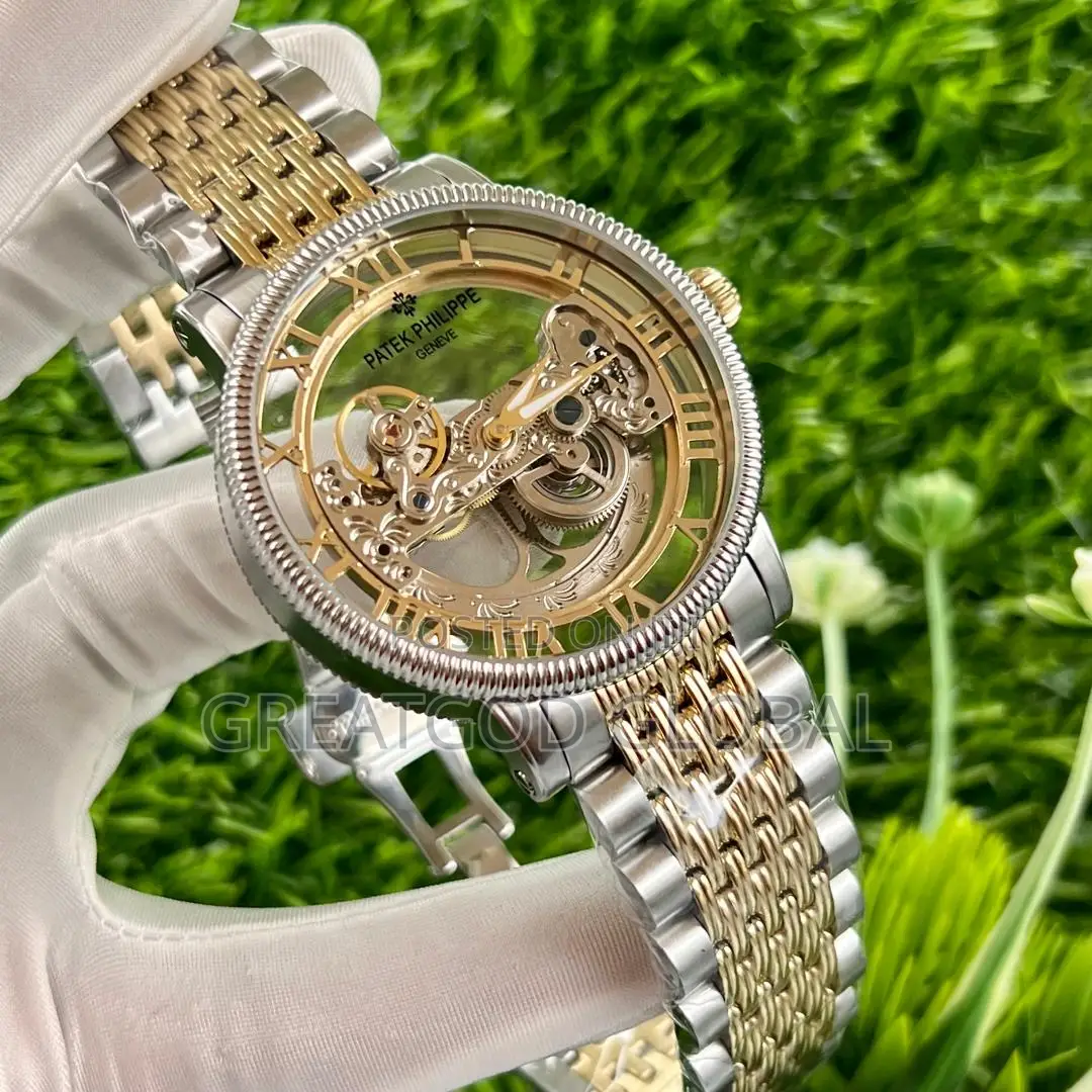 Patek Philippe Automatic Chain Wristwatch Open Case