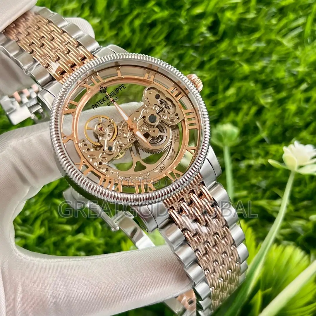 Patek Philippe Automatic Chain Wristwatch Open Case