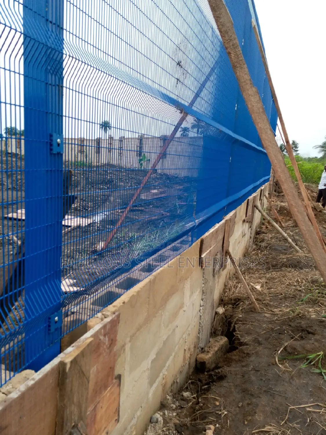 Atifinger Wire Mesh Blue Colour