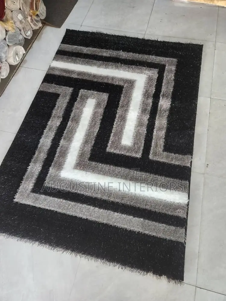 High Quality Vip Center Rug Shaggy Design 5/7