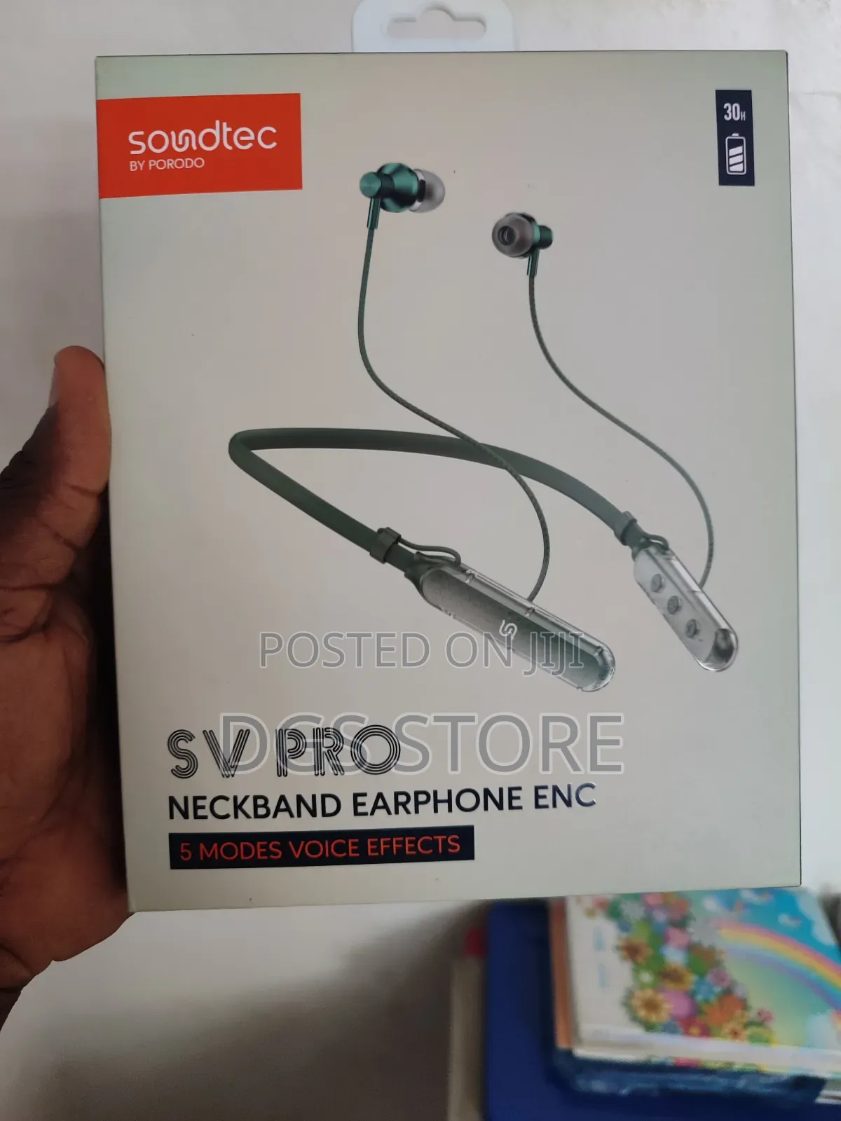 Porodo Soundtec SV Pro Neckband Earphones