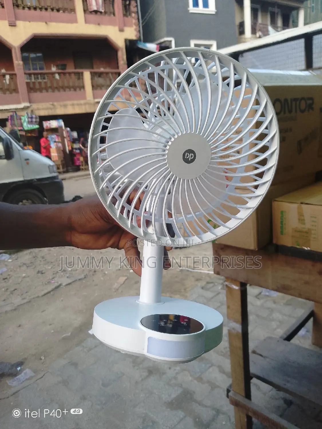 Rechargeable Fan USB Folding Telescopic