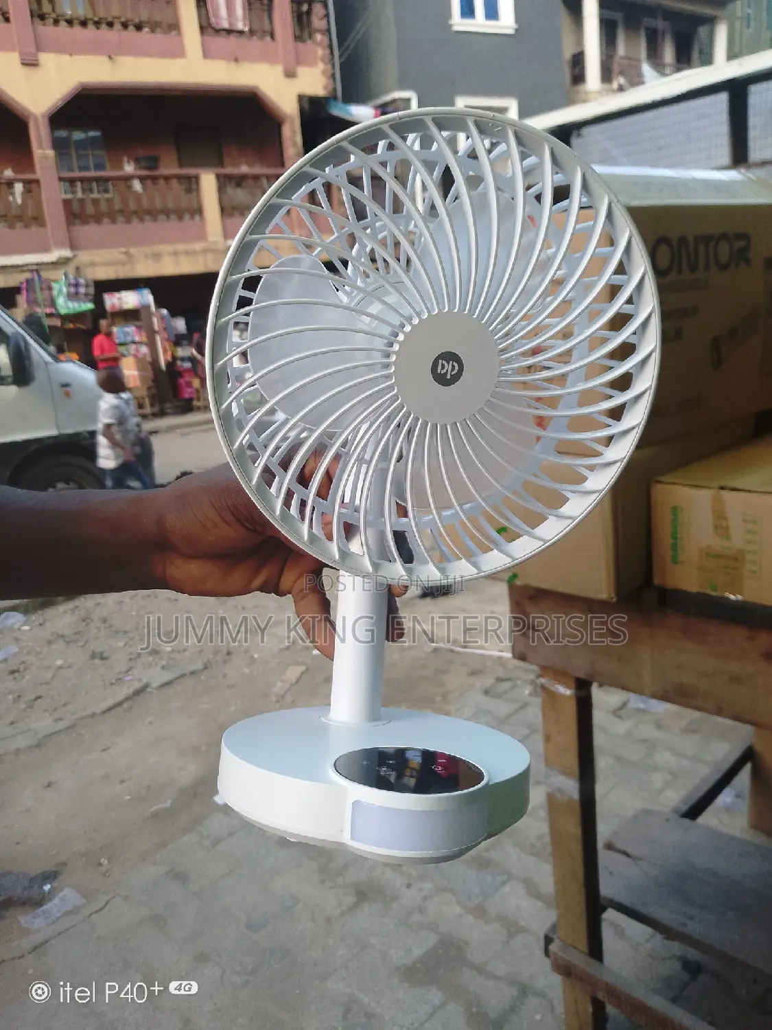 Rechargeable Fan USB Folding Telescopic