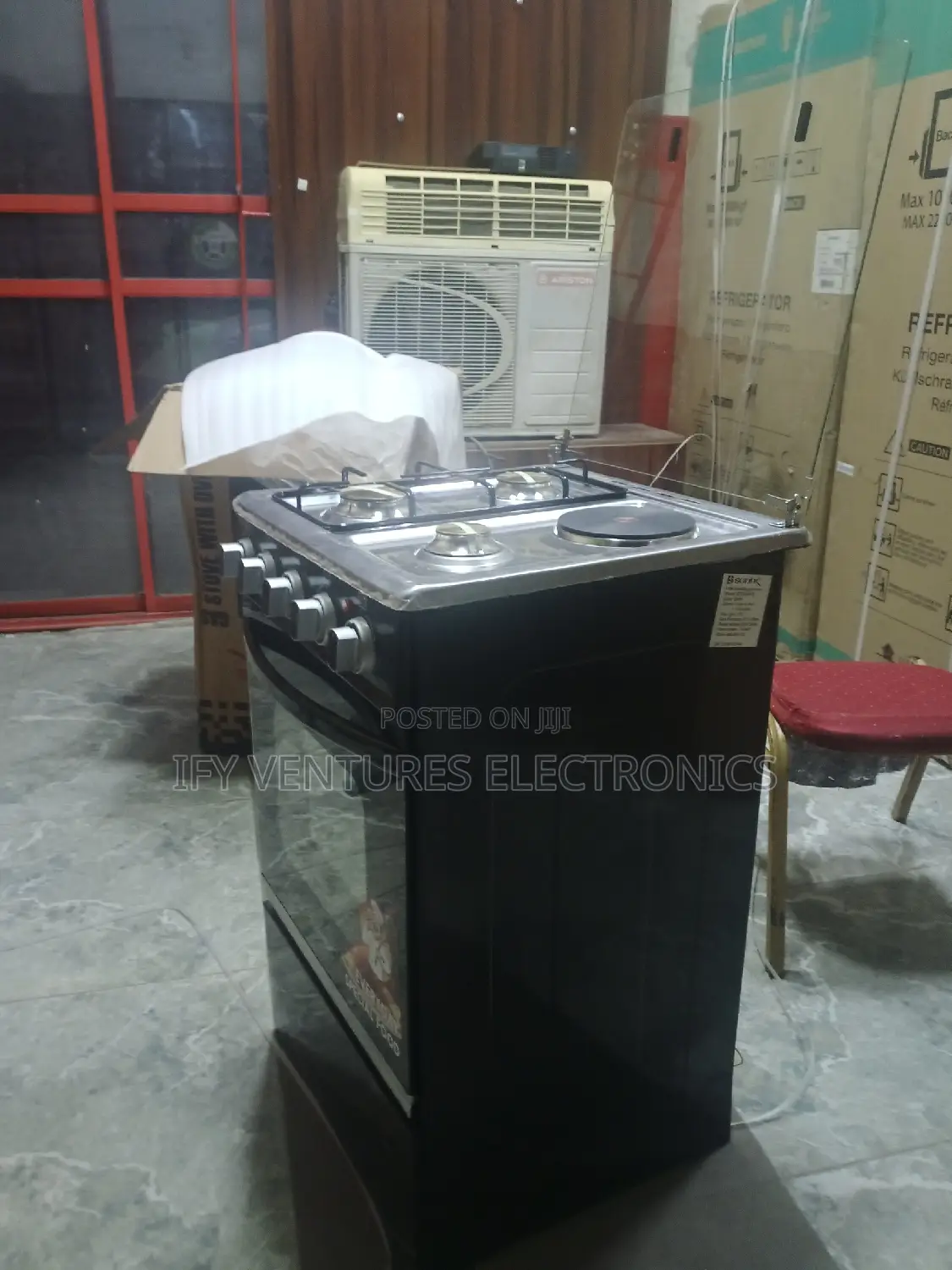 Sonik Gas Cooker 50*50cm 3+1 Burner