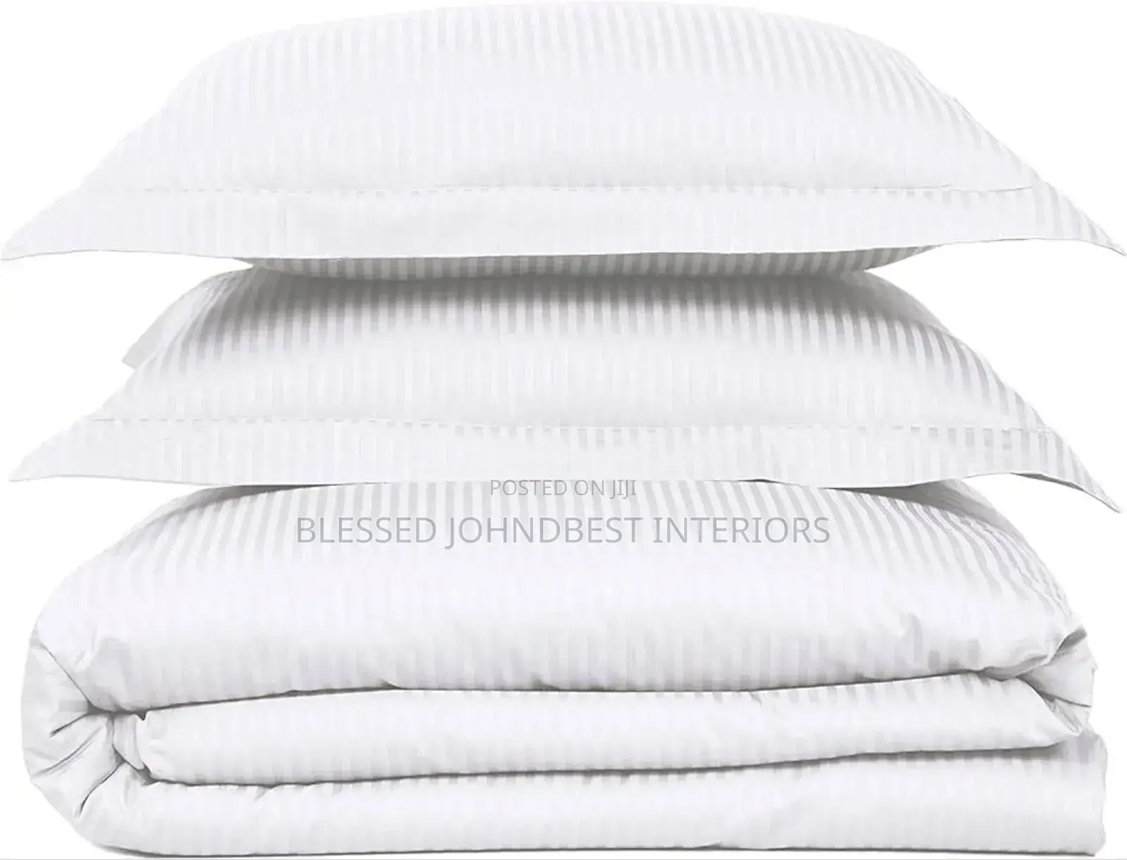 Luxury 1⁄2cm Stripes White for 5 Star Hotels