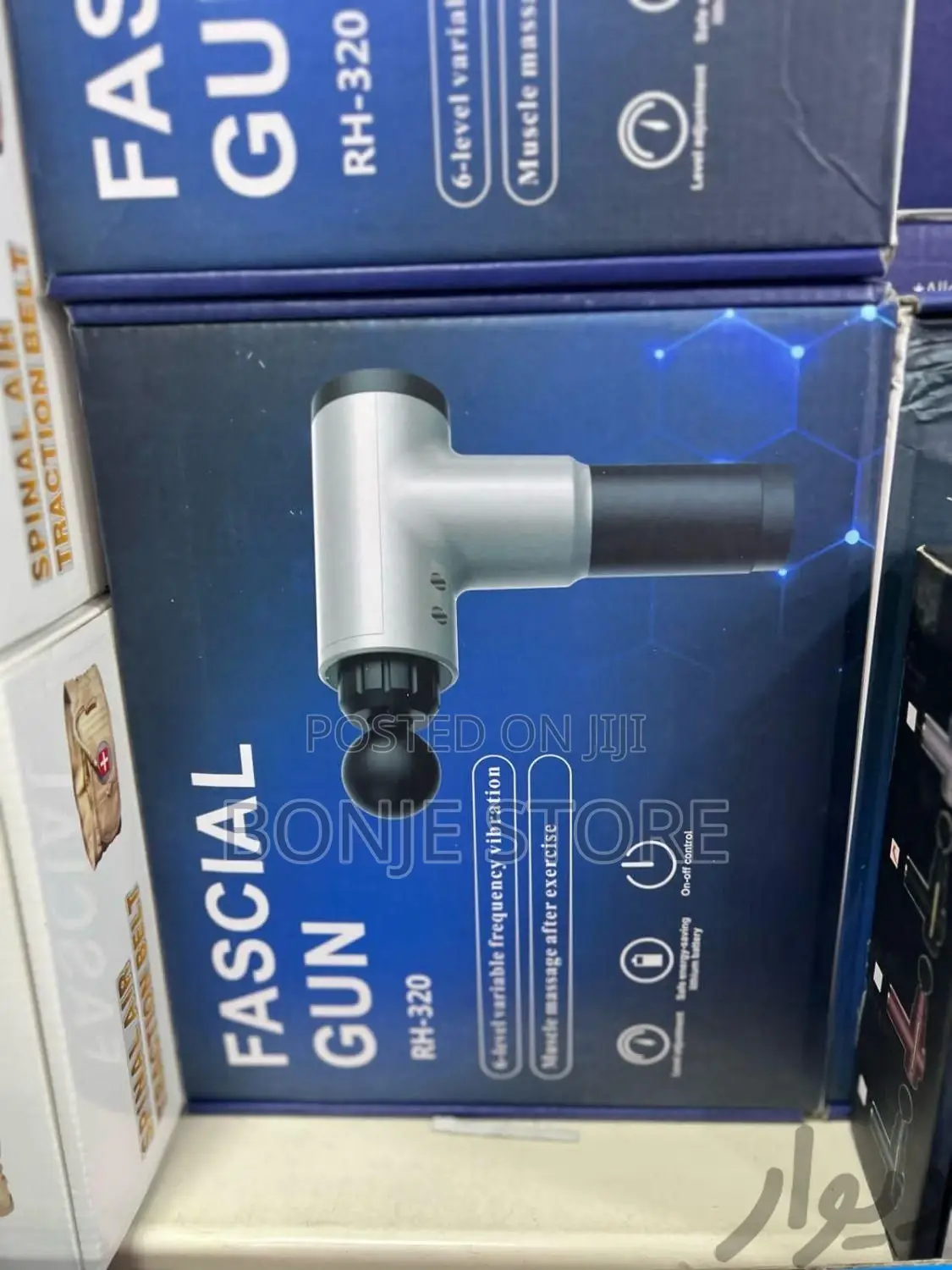 Fascial Massage Gun Muscle Massager|4 Head For Different Use