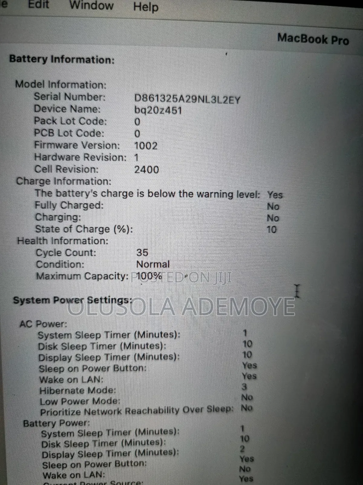 Laptop Apple MacBook Pro 2020 M1 8GB Apple M1 SSD 512GB