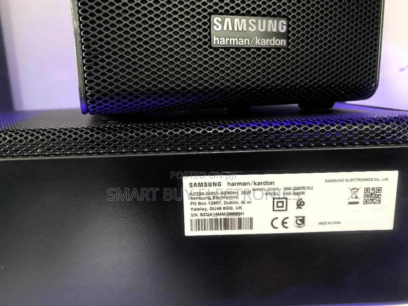 Samsung Harman Kardon Q90r Dolby Atmos Cinematic Sound Bar