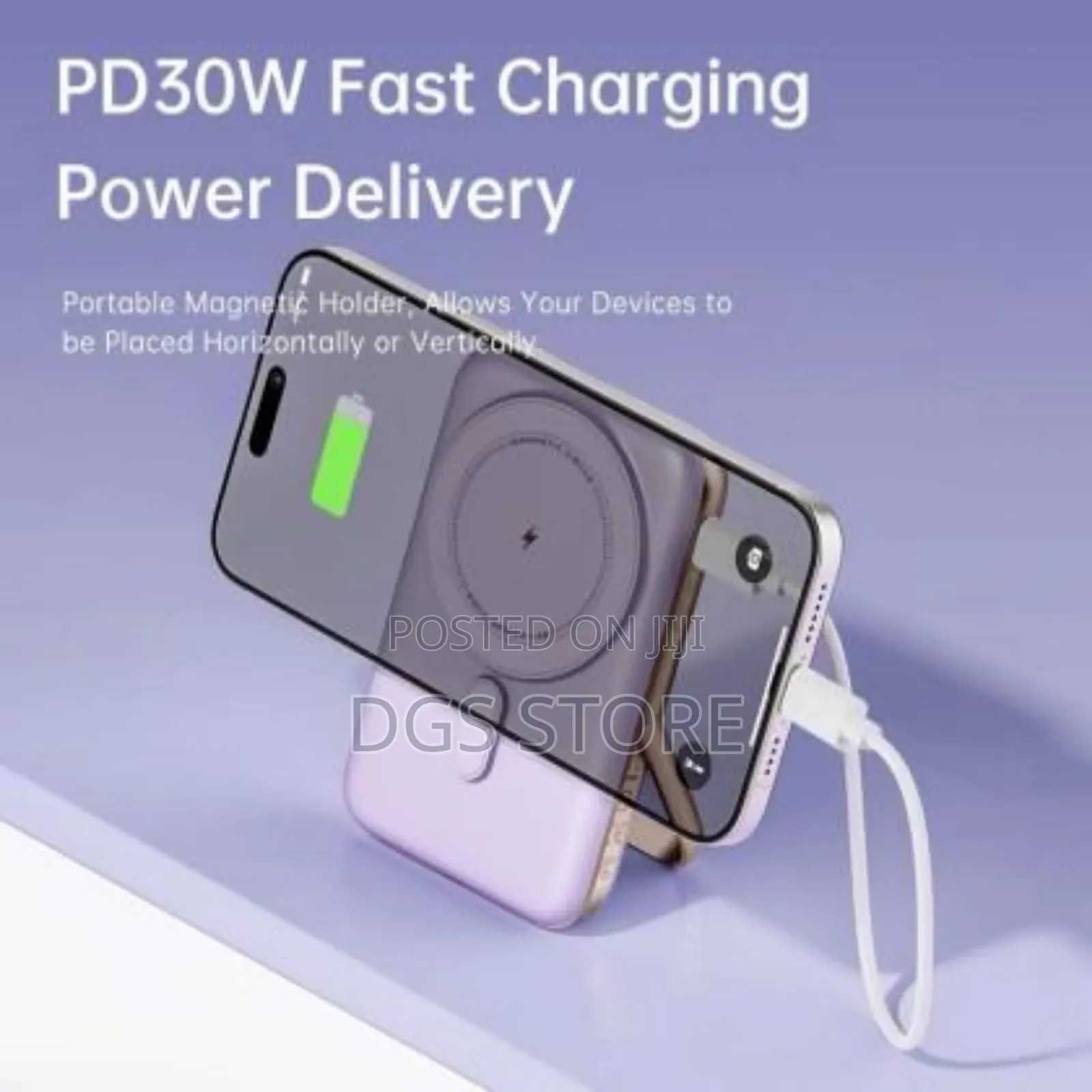 Rock Power Magnetic 30w Wireless Power Bank P30 10,000mah