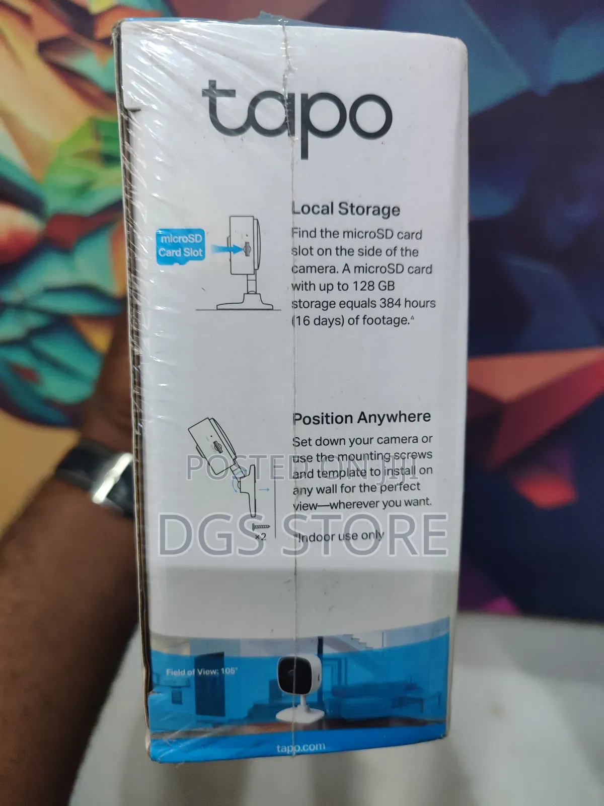 Tapo Tp Link Home Security Wifi Camera C100