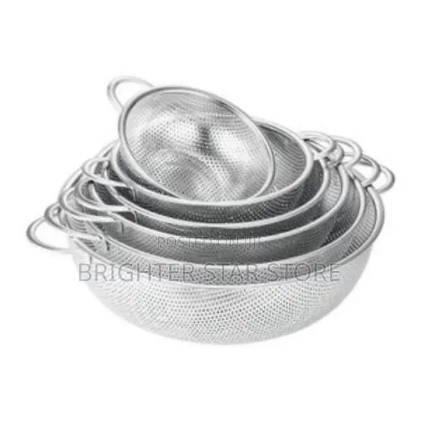 Stainless Steel Colander Kitchen Strainer Set