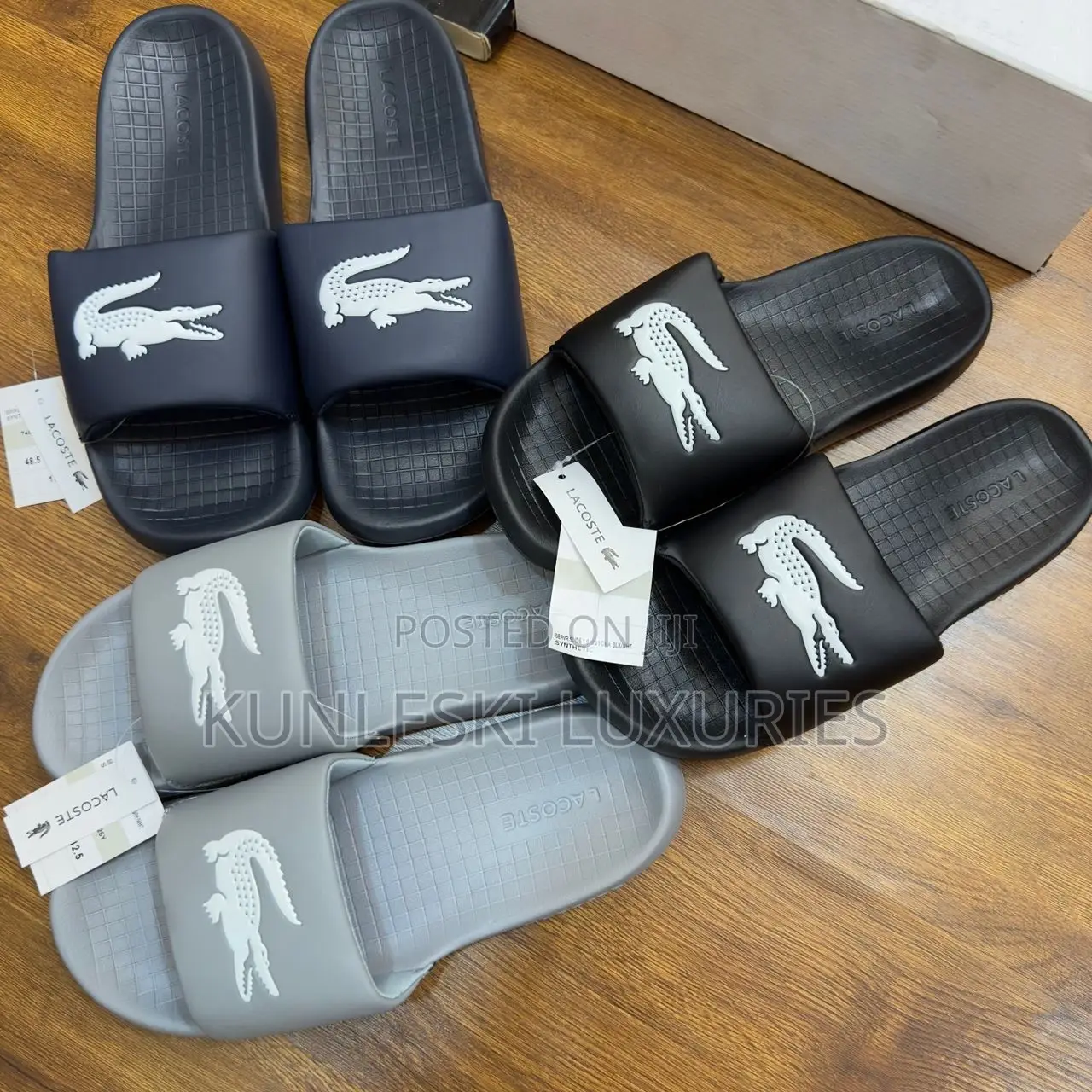 Original Lacoste Slides Collections