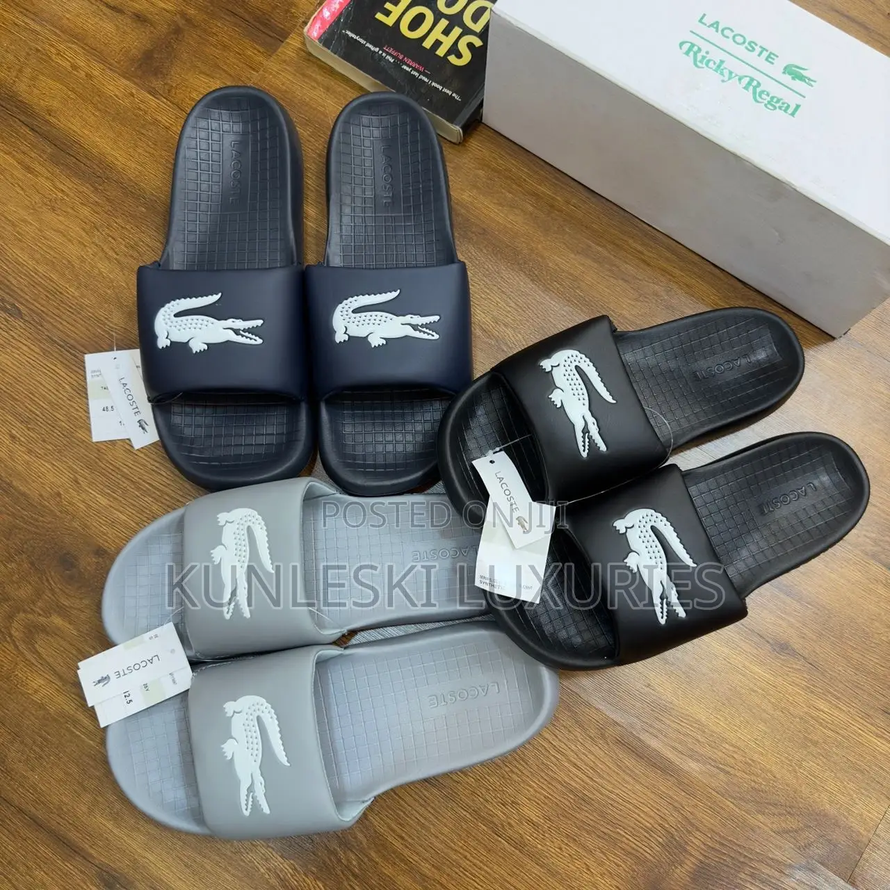 Original Lacoste Slides Collections