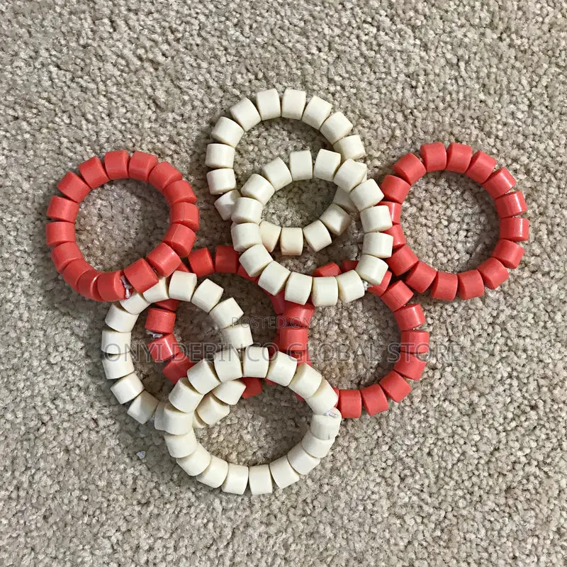 Igbo Traditional Coral Plastic Hand Bead Difference Color