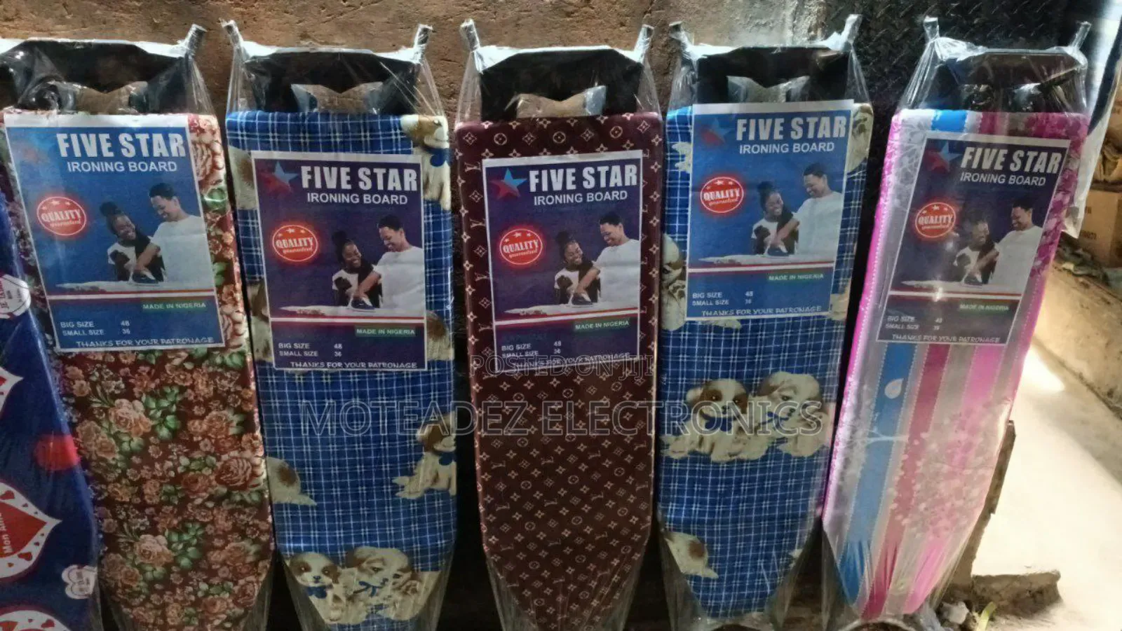 Foldable and Adjustable Quality Padded Ironing Board