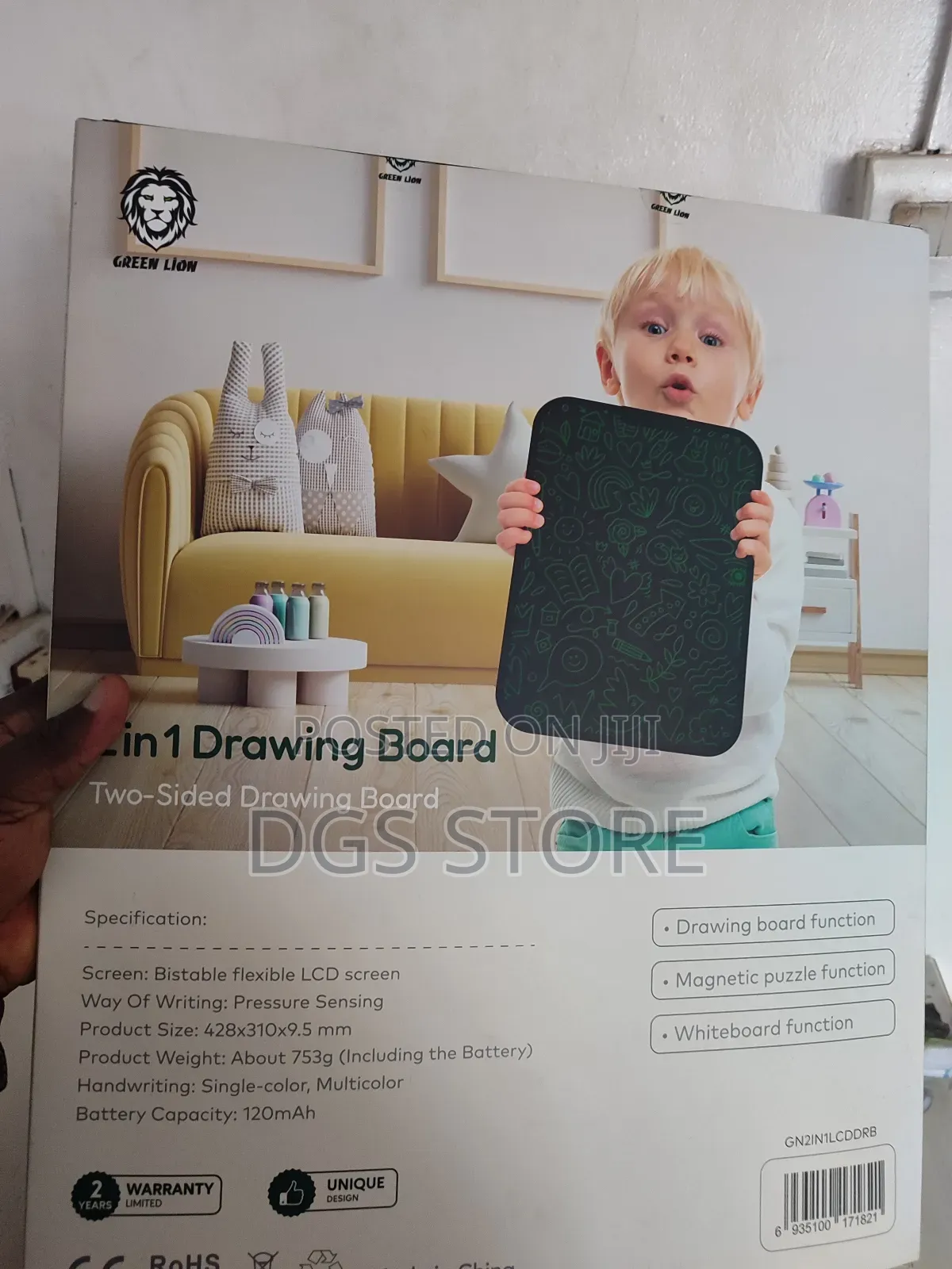 Green Lion 2in1 Drawing Board 20 Inches Twosideddrawingboard