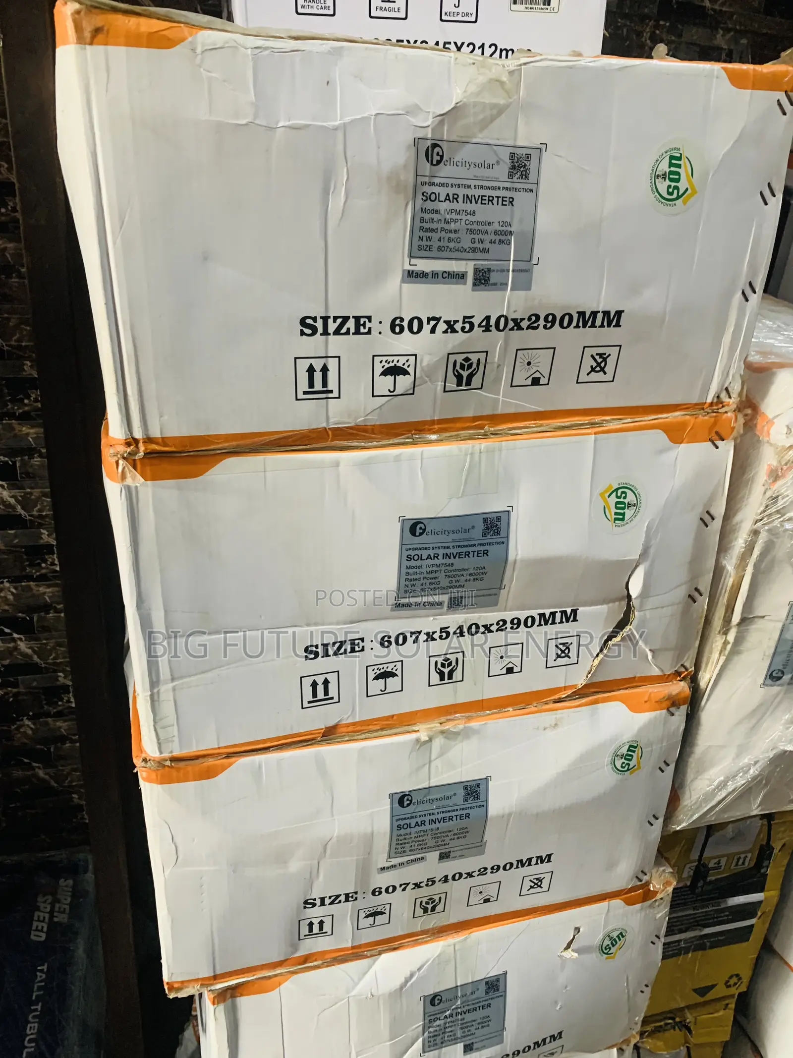 7.5kva Felicity Inverter Hybrid 48v