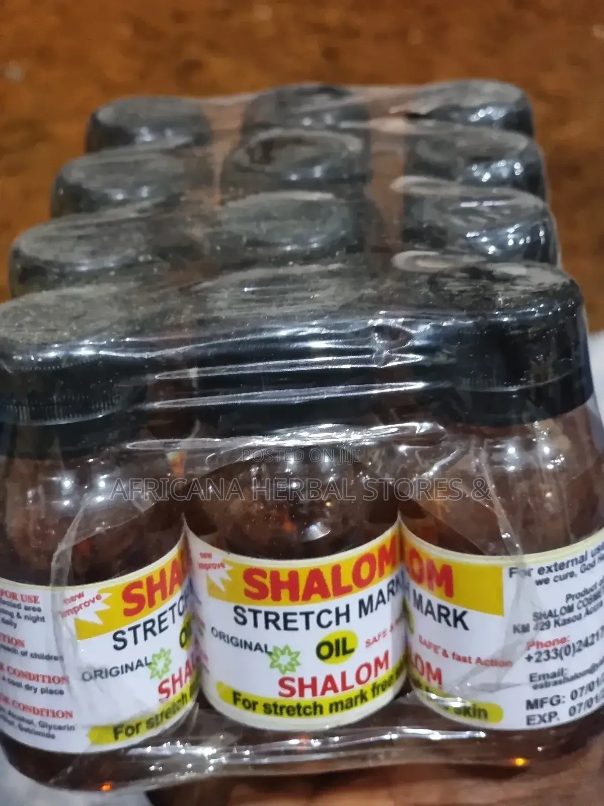 Shalom 14 Days Stretch Marks Wipeout Oil