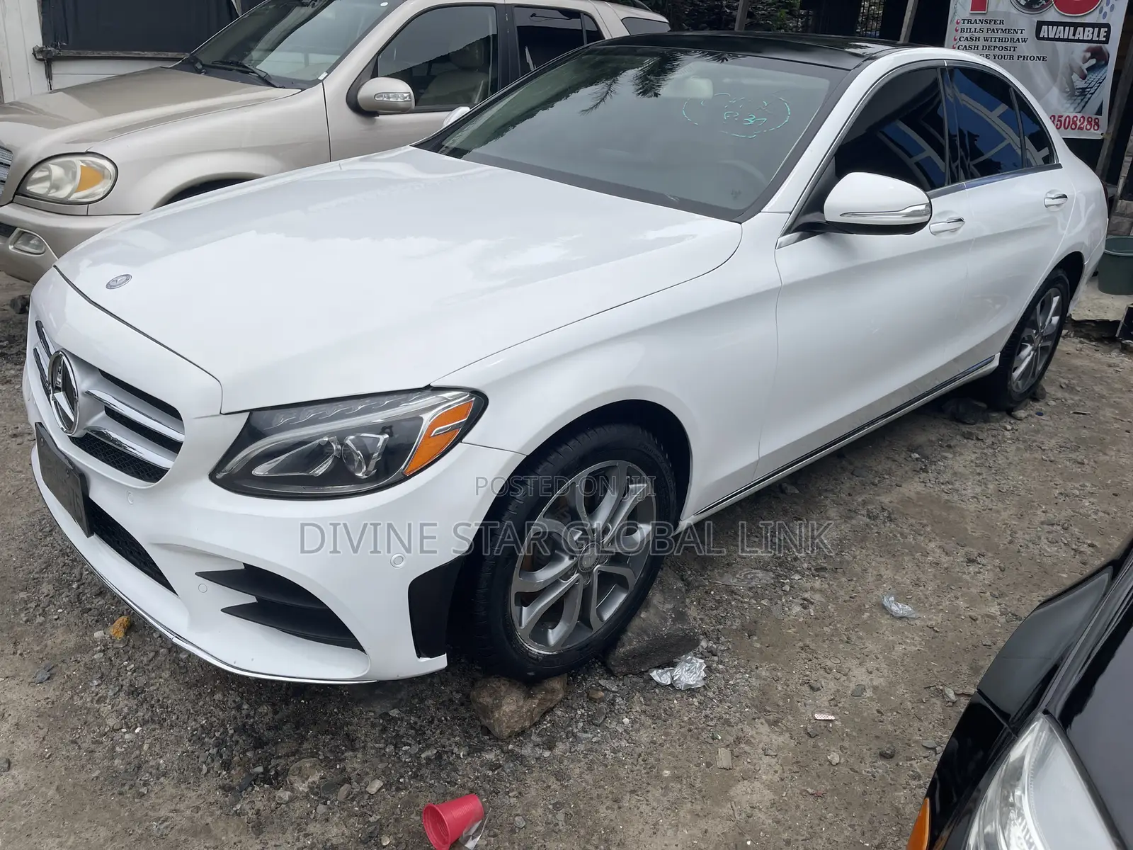 Mercedes-Benz C300 2017 White