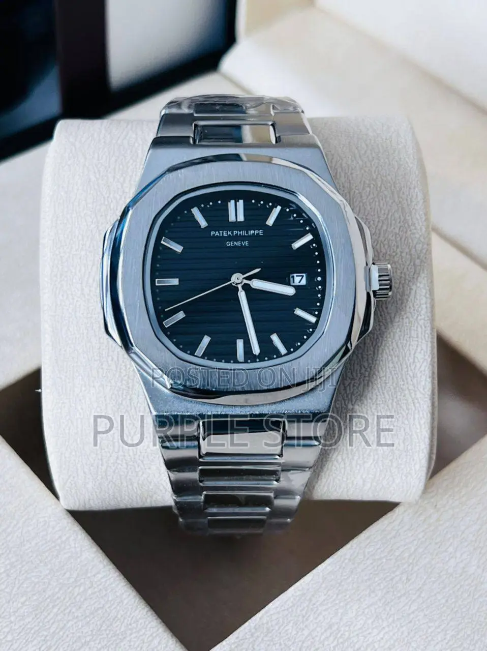 Patek Philippe Silver Wristwatch