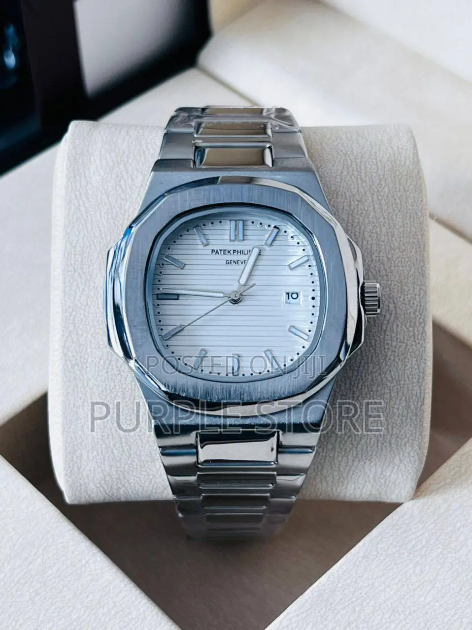 Patek Philippe Silver Wristwatch