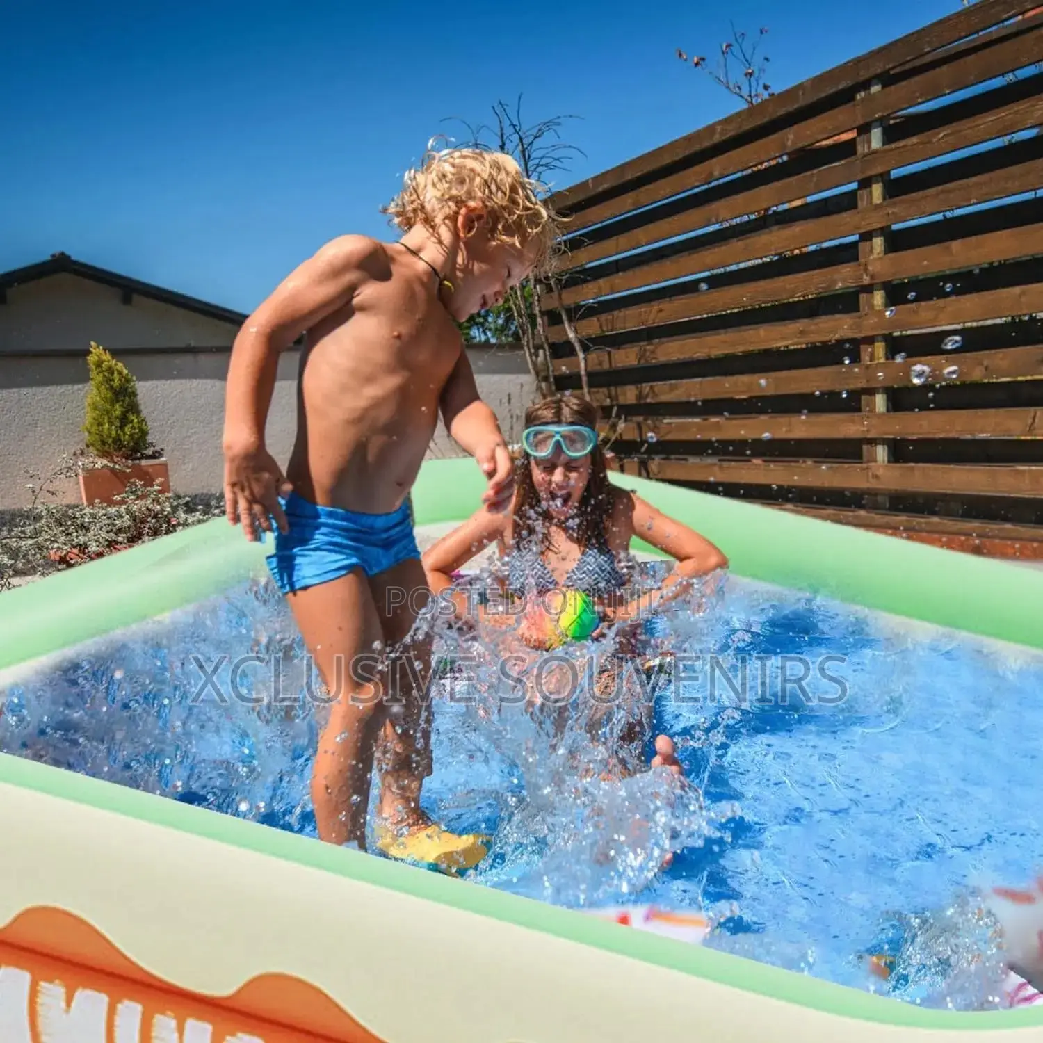 Home Family Kids Swimming Pool Full Sized Inflatable Pool