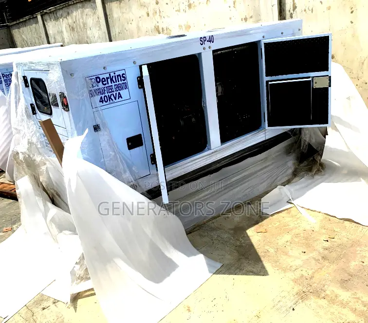New in 40kva Generator| Diesel 40kva Sp-40 Sound Proof Gen