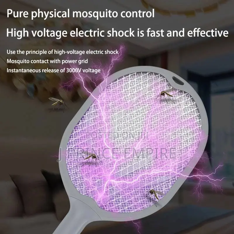 Electric Rechargeable 2 in 1 Safety Mosquito Killing Lamp
