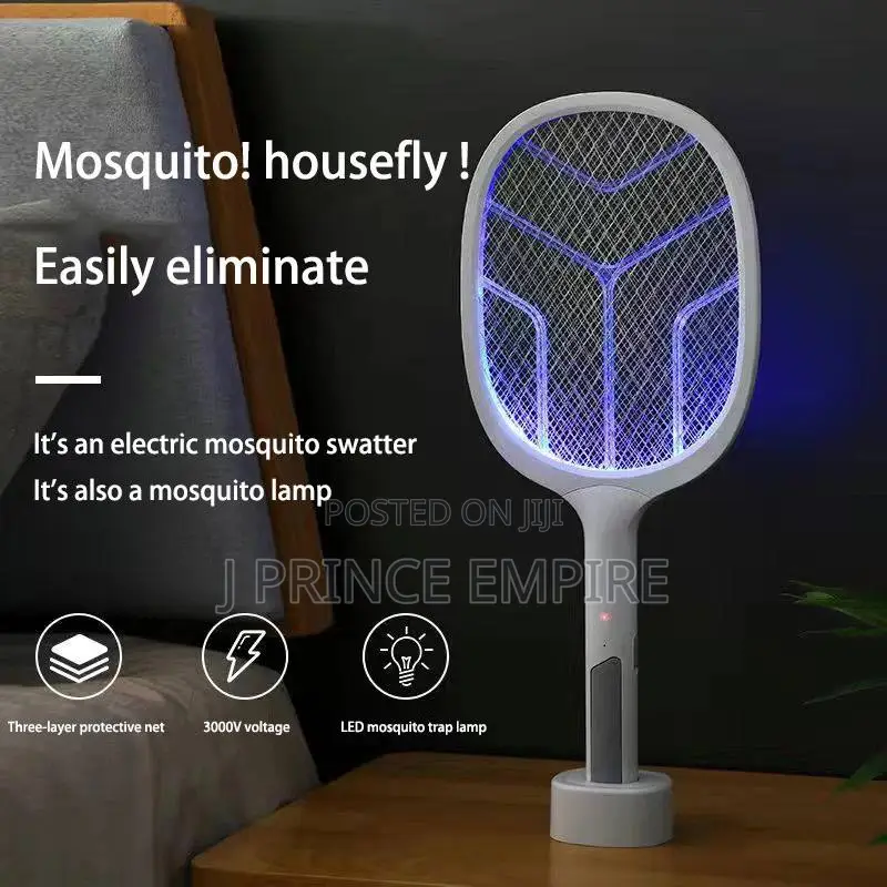 Electric Rechargeable 2 in 1 Safety Mosquito Killing Lamp