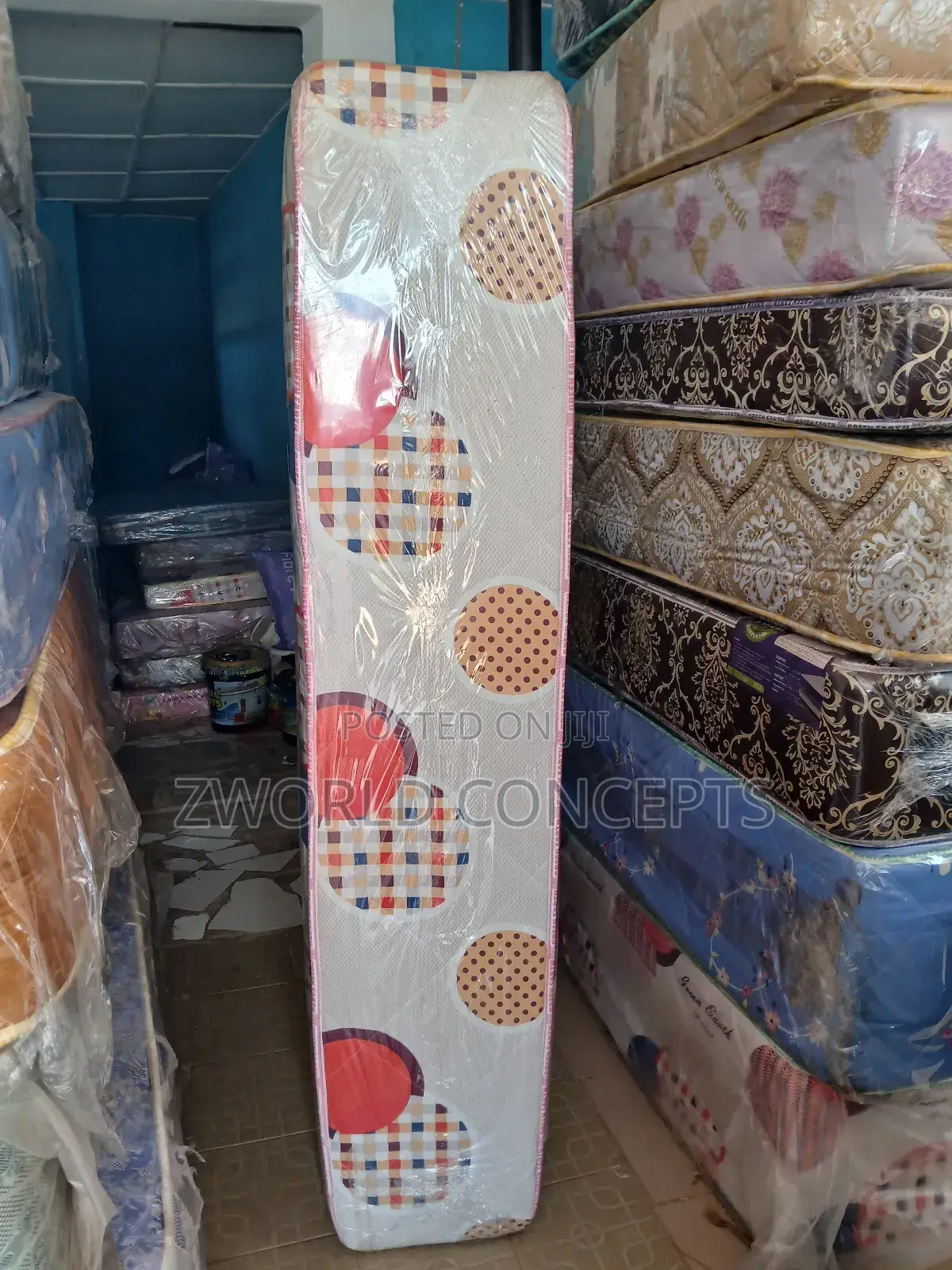 7 by 6 by 16inches Semi Orthopaedic Mattress
