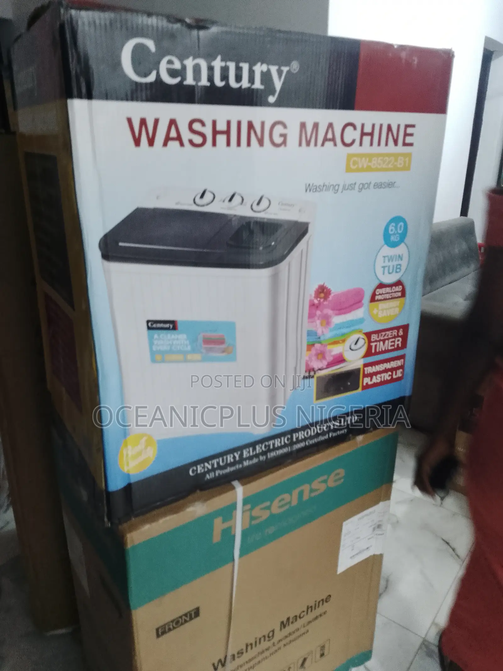Brand New 6kg Century Washing Machine
