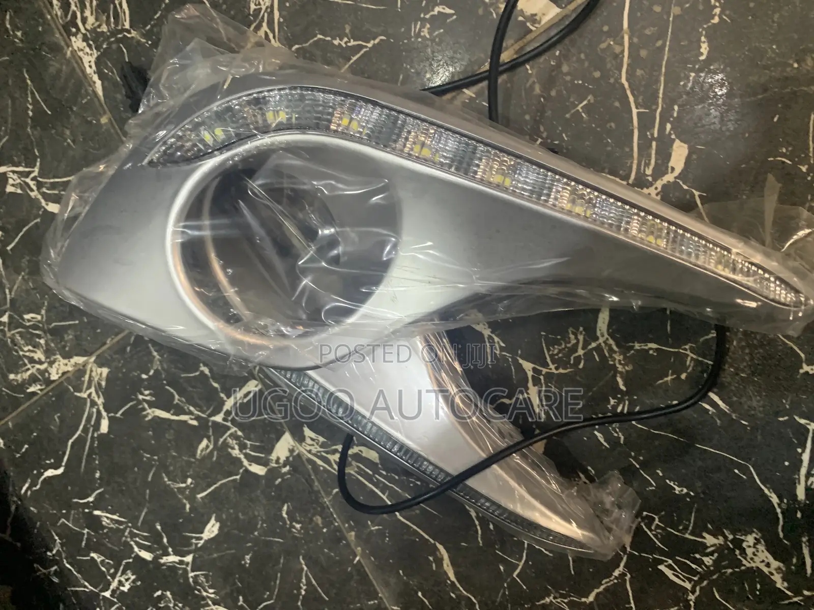Fog Light Cover With Daylight Highlander 2012