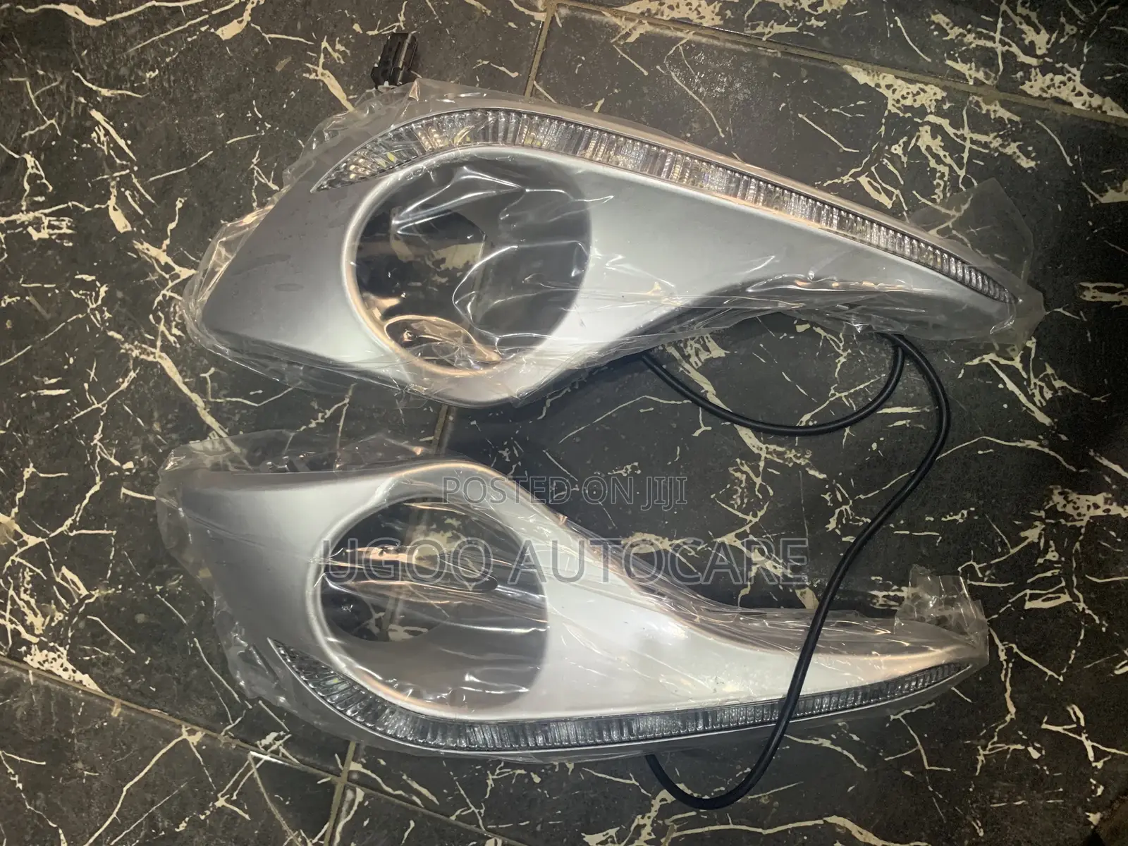 Fog Light Cover With Daylight Highlander 2012