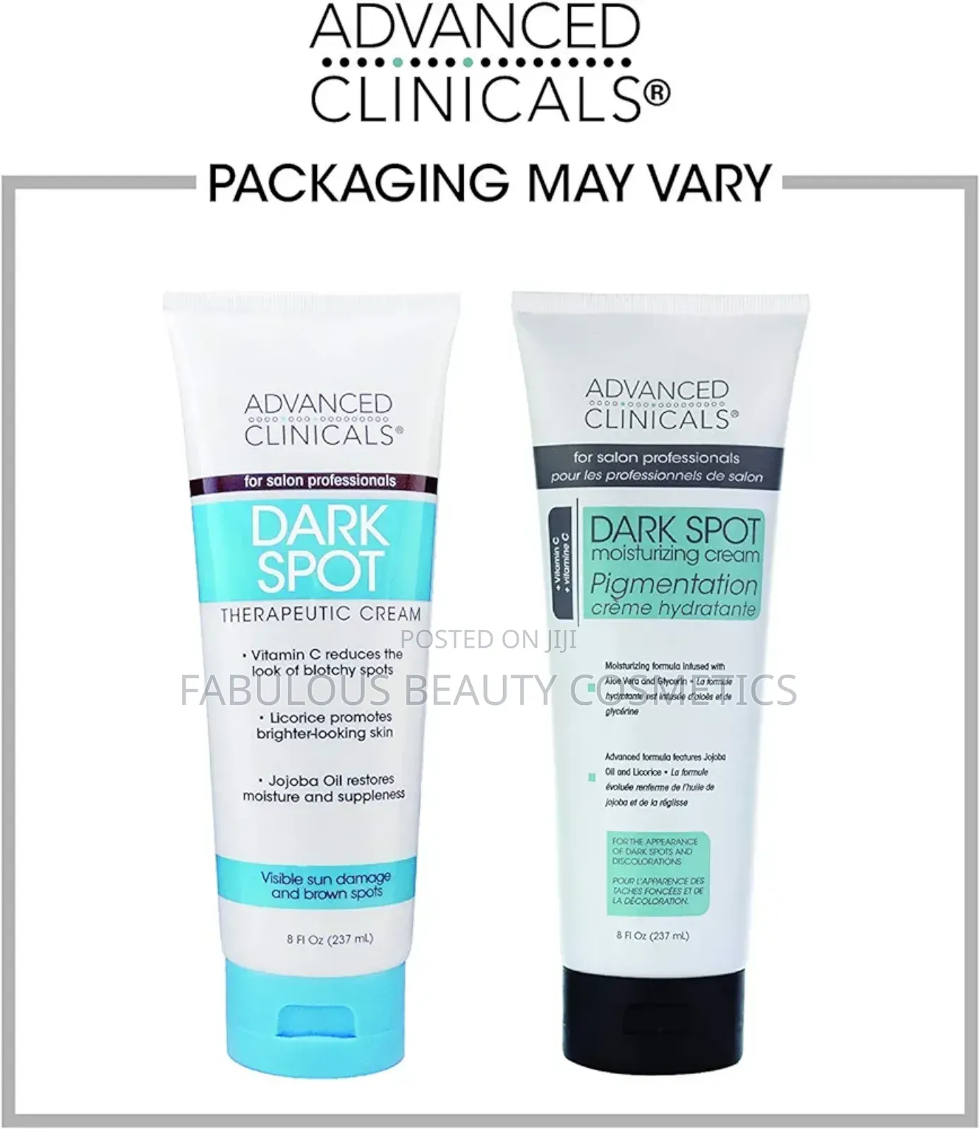 Advanced Clinicals Darkspot Therapeutic Cream With Vitamin C